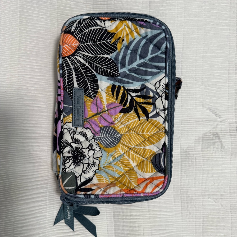 Vera bradley Floral Patterned makeup poush